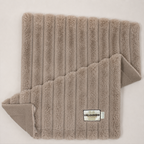 Faux fur and Fleece Pet Blanket