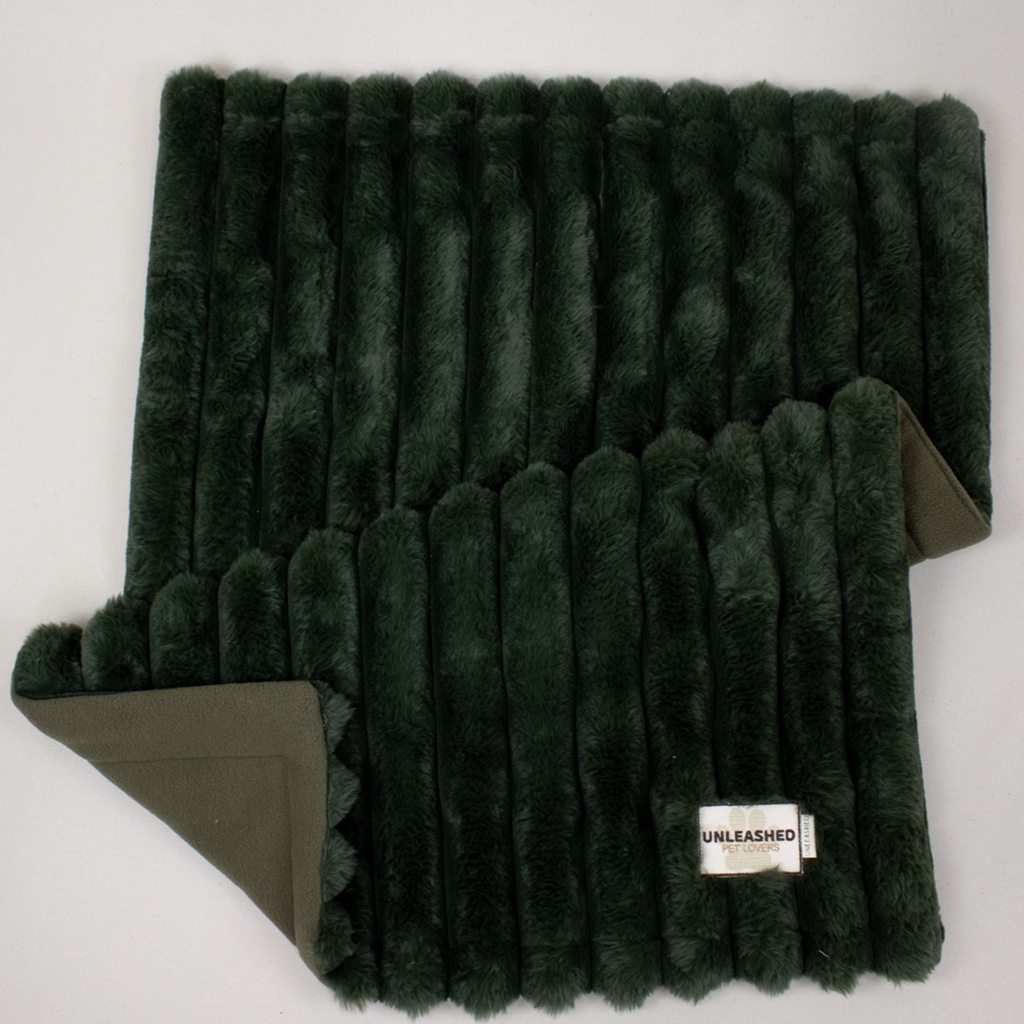 Faux fur and Fleece Pet Blanket