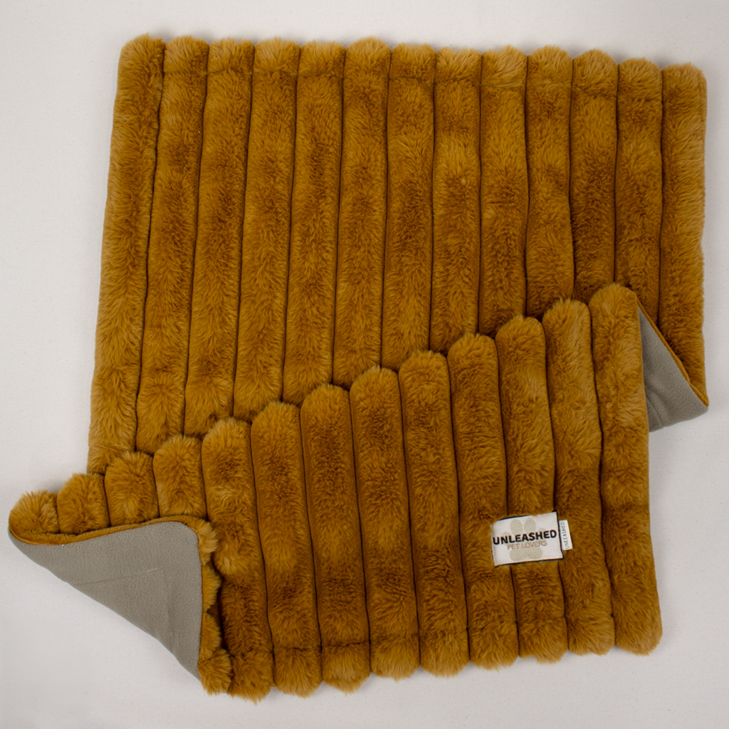Faux fur and Fleece Pet Blanket