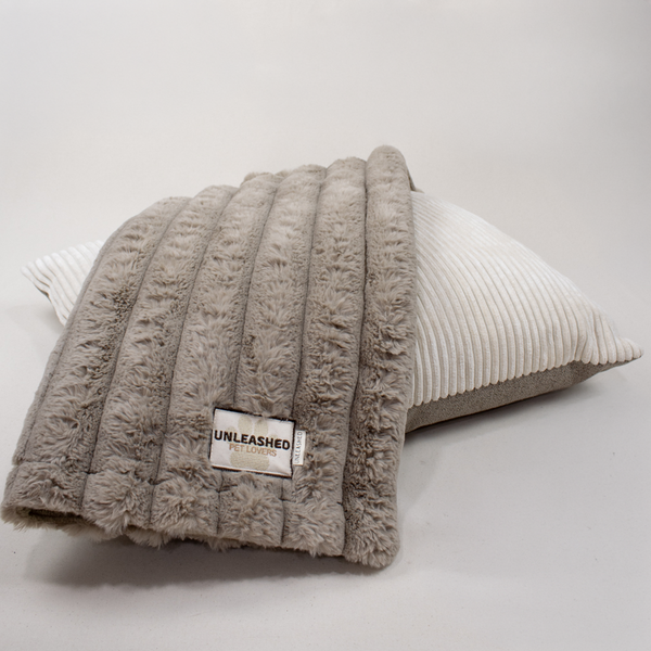 Faux fur and Fleece Pet Blanket